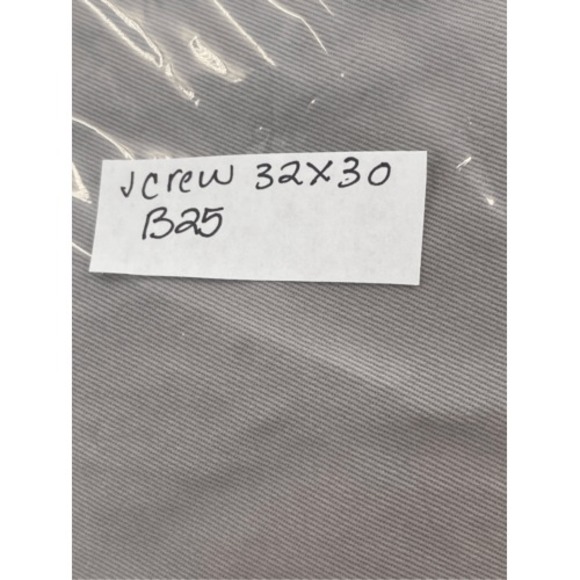 J. Crew Chino Pants Men's Size 32 x 30 Gray Beige Straight‎ Leg - Picture 9 of 9